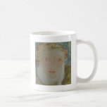 Gentle-Faced Woman with Red Hair. Mug