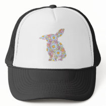 Gentle Floppy-Eared Bunny Mesh Hats