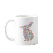 Gentle Floppy-Eared Bunny Coffee Mug