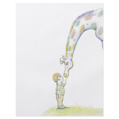 Gentle Giraffe Custom Flyer by Beautiful_Things