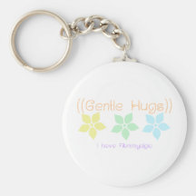 gentle hugs keychain