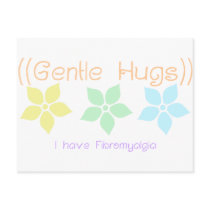 gentle hugs post card