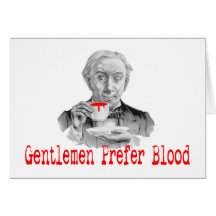 Gentlemen Prefer Blood Card