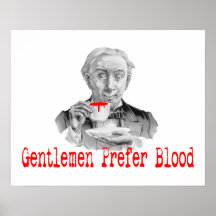 Gentlemen Prefer Blood Posters