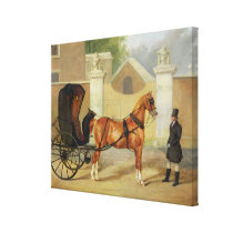 Gentlemen's Carriages: A Cabriolet, c.1820-30 (oil canvas prints