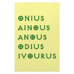 Gentlement Broncos Onius, Ainous, Odius, Ivourus Customized Stationery