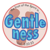 Gentleness Fruit of the Spirit Spot Sticker