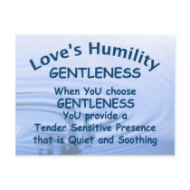 Gentleness Postcard