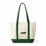 "Genuine" Alligator Tote Canvas Bags