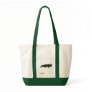 "Genuine" Alligator Tote Canvas Bags