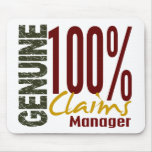 Genuine Claims Manager Mouse Pads