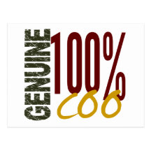 Genuine COO Post Card