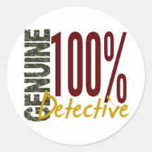 Genuine Detective Stickers