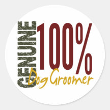 Genuine Dog Groomer Sticker