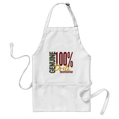 Genuine Drill Instructor Aprons by professiongifts