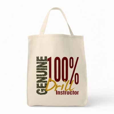 Genuine Drill Instructor Tote Bag by professiongifts