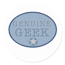 Genuine Geek stickers