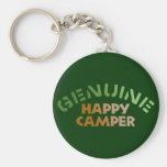 Genuine Happy Camper Key Chain