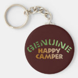 Genuine Happy Camper Keychains