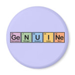 Genuine made of Elements Magnets