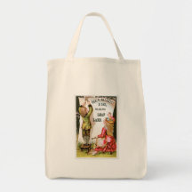 GEO C Napheys Vintage Food Ad Art Canvas Bags