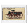 Geo. E. Nissen Wagons-1823 - distressed Card