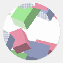 Geo Shapes Stickers