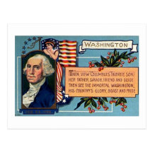 Geo Washington Postcard