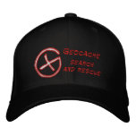 Geocache Search and rescue Embroidered Hats