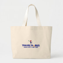 Geocache Travel'n Bug Tote Bags