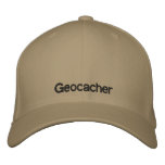 Geocacher hat embroidered baseball cap