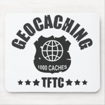 Geocaching Award 1000 Mousepad
