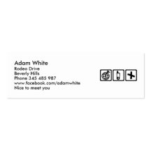 Geocaching Business Card