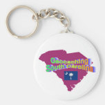 Geocaching South Carolina Keychain