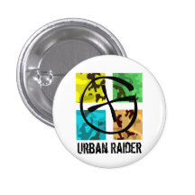 Geocaching Urban Raider pin