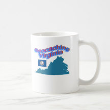 Geocaching Virginia Cup Coffee Mugs