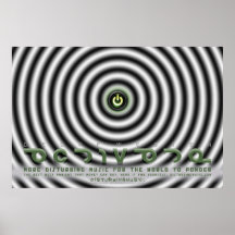 Geoff Westen activent l'affiche de cercles