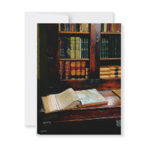 Geography Book Custom Invites