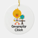 Geography Chick Ornament