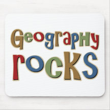 Geography Rocks Mouse Pad