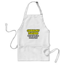 Geography Teachers...Cool Kids of Edu World Aprons