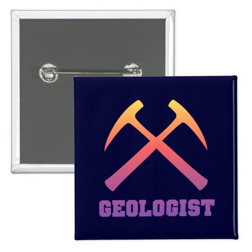 Geologist Button