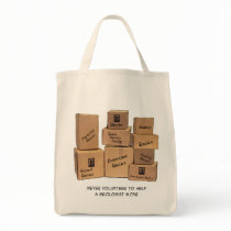 Geologist Moving Humour Tote Bag