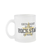 Geologist Rock Star by Night Coffee Mugs