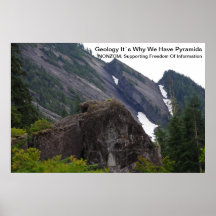 Geology It`s Why We Have Pyramids Posters