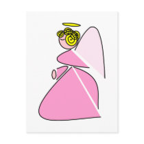Geometric Angel Post Cards