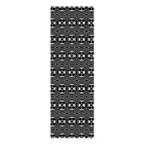 Geometric b/w Bookmark 09 Business Card Template