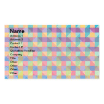 Geometric Beauty Business Cards