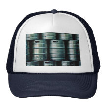 Geometric beer barrels, Czech Republic Hat
