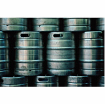 Geometric beer barrels, Czech Republic Photo Cut Out